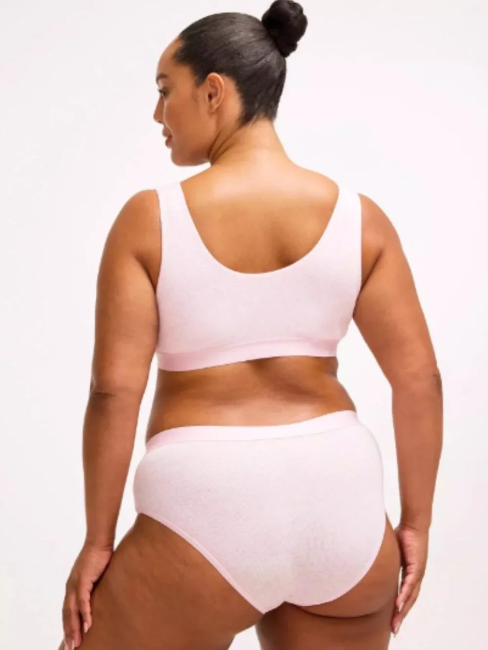 Torrid Pink cotton rib mid-rise hipster panty NWT size 4